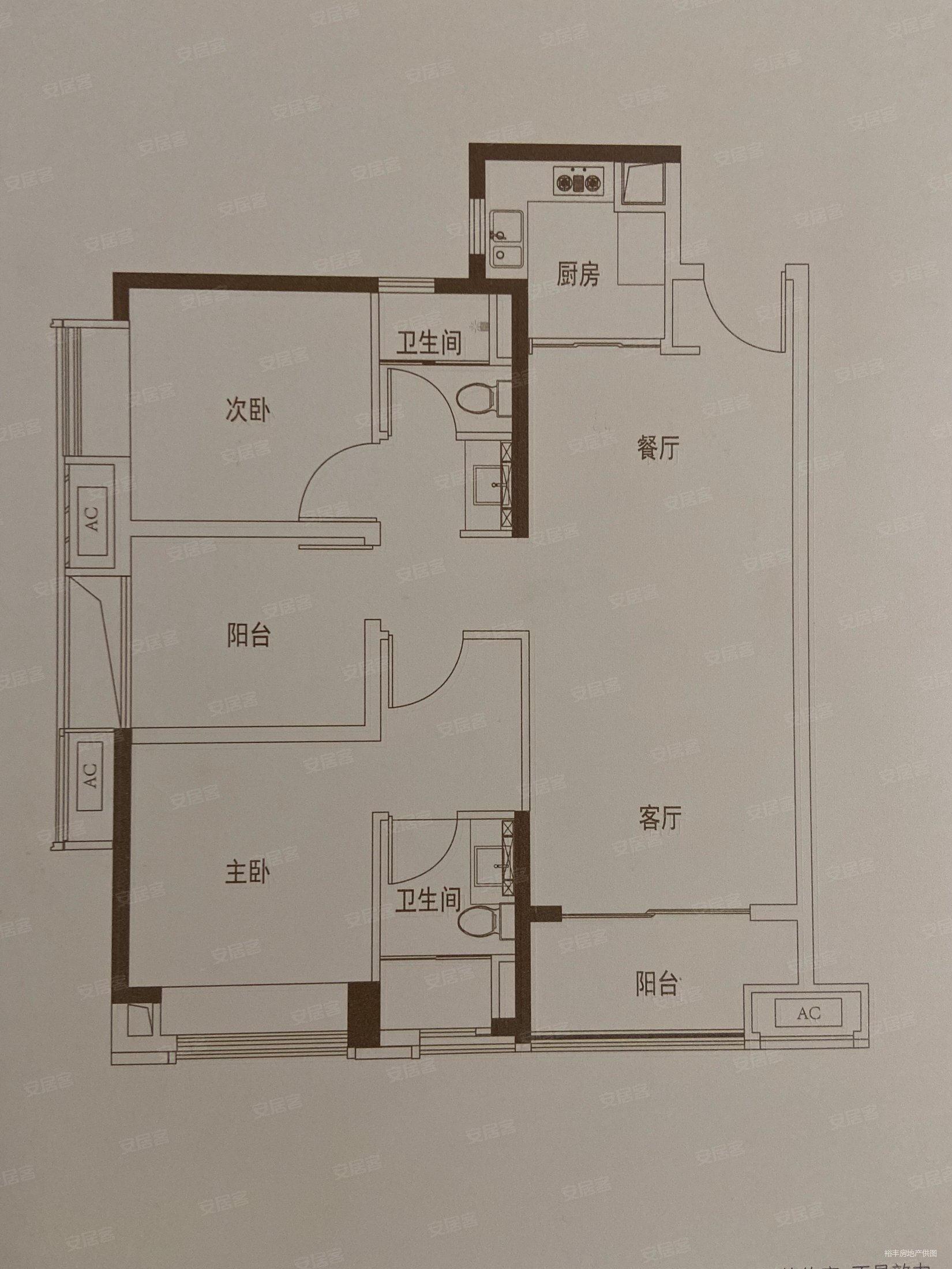 绿城桂语映月户型图图片