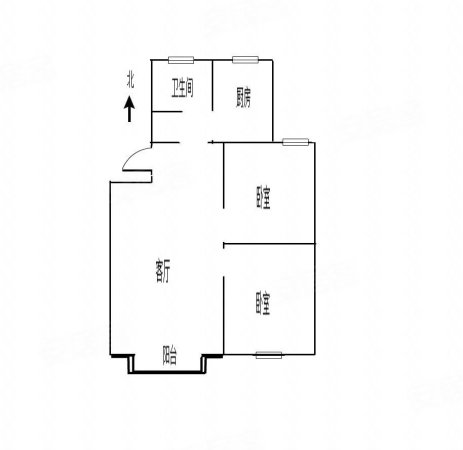 卧龙山庄2室2厅1卫79㎡南22万