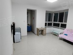 中卫沙坡头旅游购物广场卫中附近，一室一厅精装，中间楼层家具家电齐全，拎包入住出租房源真实图片