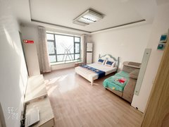 临沂兰山老市委上海路万达 鲁商中心 齐鲁园附近可押一付一 可短租有空调出租房源真实图片