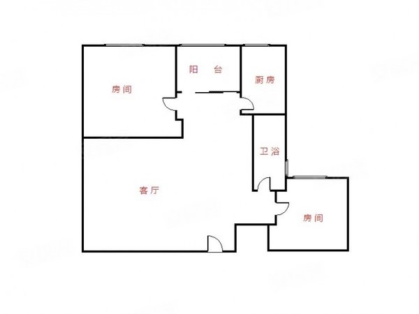 【多图】御江苑,北京路租房,新鲜出炉 天字码头 江景房 精装两居室