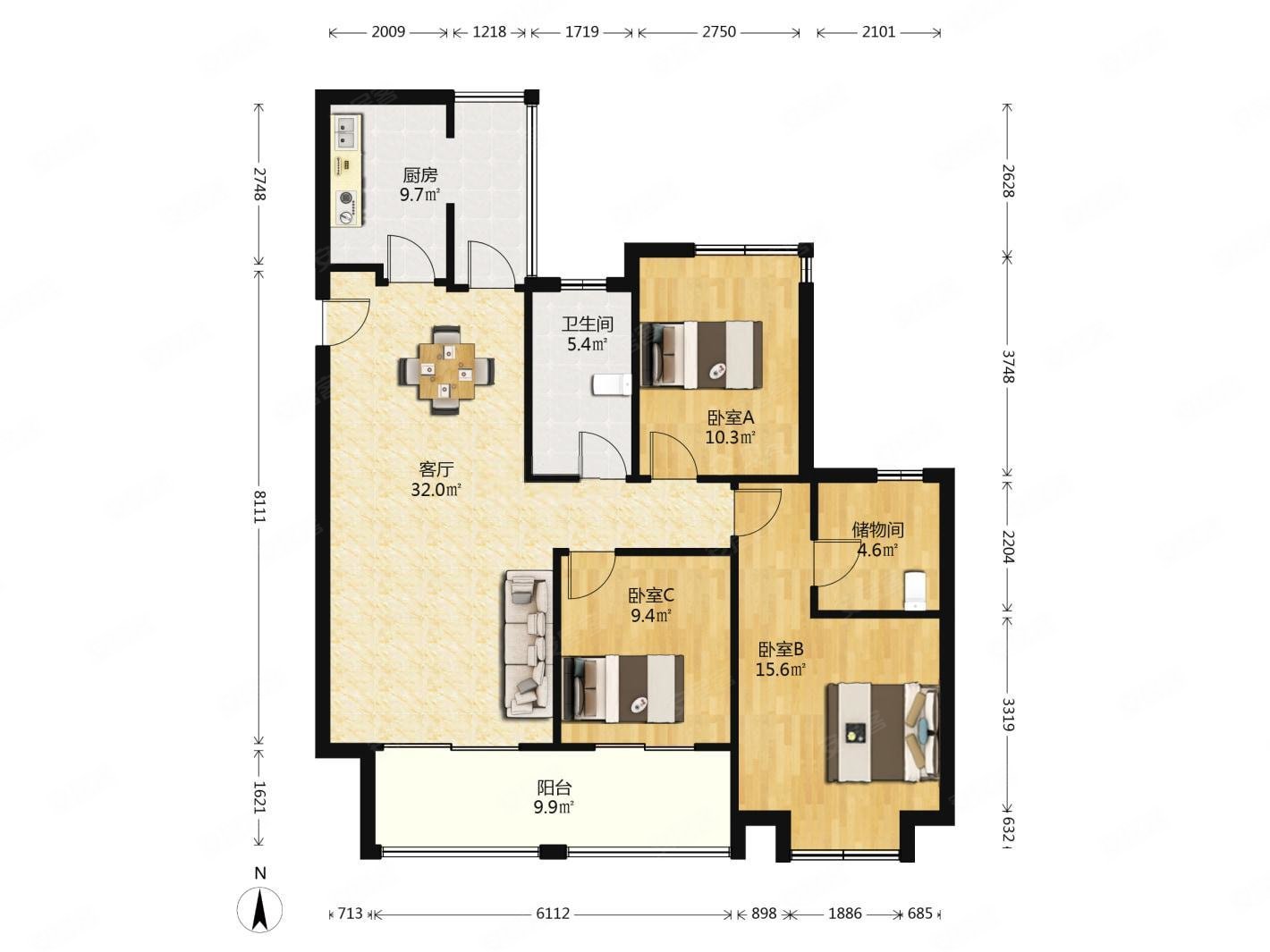 南京房产网>南京二手房>秦淮二手房>大校场二手房>复地宴南都>