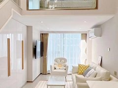 信阳平桥百花园万达旁精装公寓 可短租可押一付一出租房源真实图片