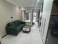 宁波慈溪慈溪银泰免中介！慈溪市区 上林坊银泰一室一厅有阳台投影仪押一付一随时出租房源真实图片