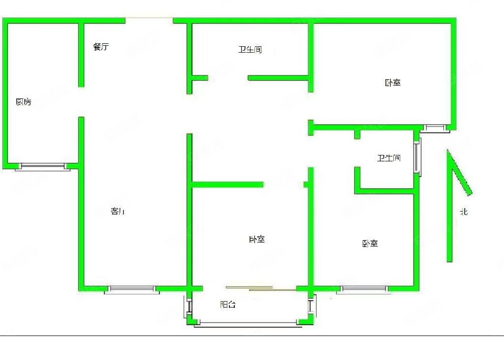 阳光水岸西部大社区3室128平3室978万老本
