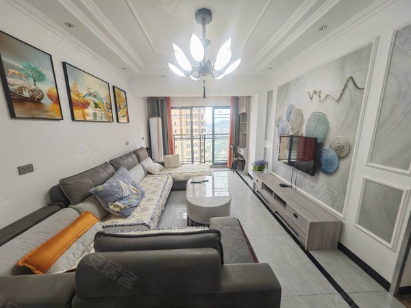 达州渠县东城半岛新区科华君悦湾君悦湾b区精装三房出租,家具家电齐全