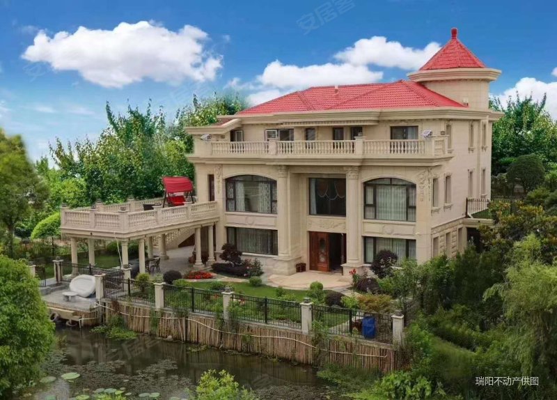 独栋别墅 带花园800平 临河位置 老客户委托 诚意出售