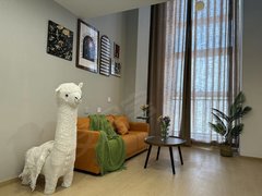 聊城开发区当代国际实拍，可短租精装LOFT复式公寓出租出租房源真实图片