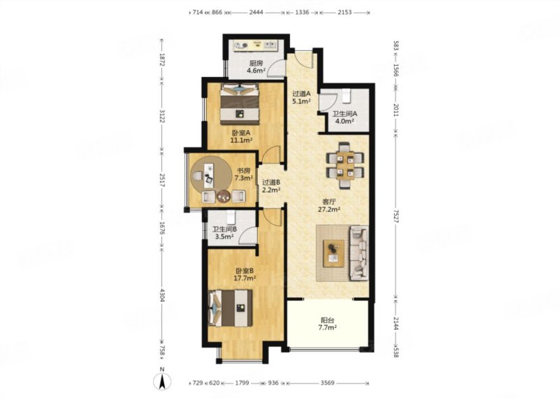 大寨路融侨城精装自住房 三室两卫 大阳台 家私可带