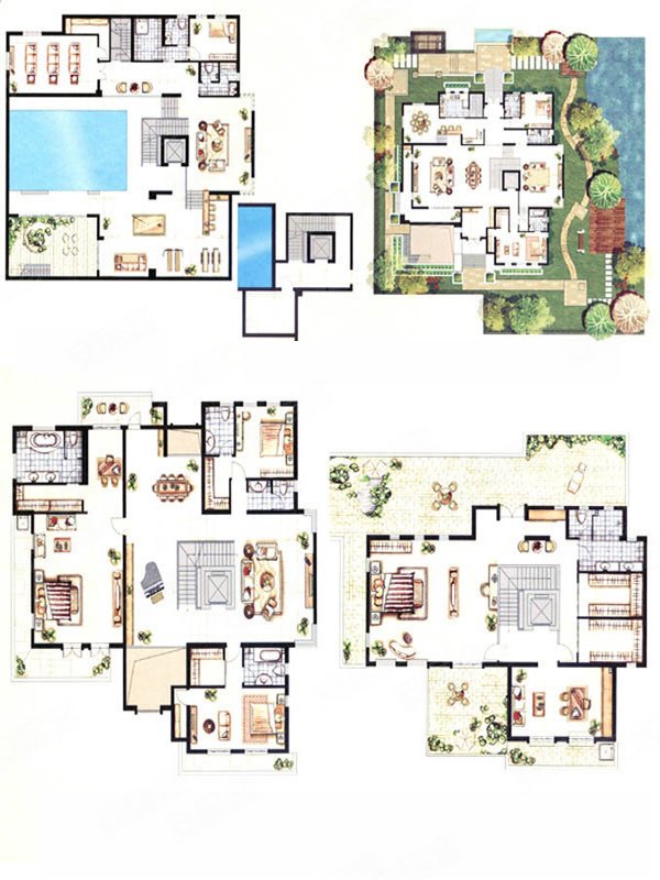 精南湖独栋别墅带400平私人花园泳池曲江凤凰池