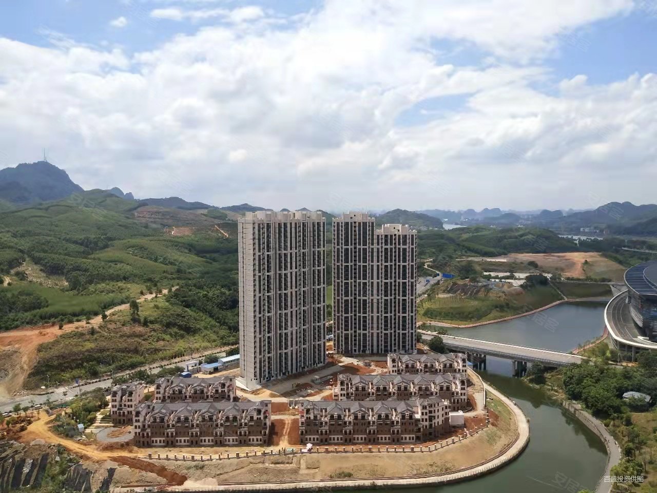 柳东龙象城正和城联发滨江一号碧桂园毛坯4房出售