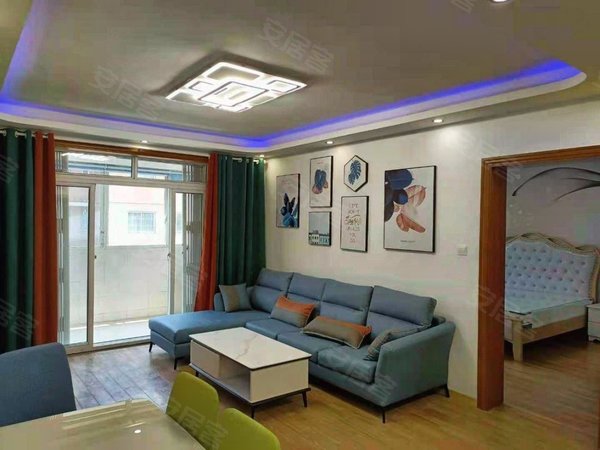 上海普陀桃浦阳光水岸苑(别墅)底价出租整租南北通透102平采光好拎包