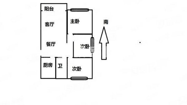 商丘华都御府3室2厅2卫135㎡南北69万