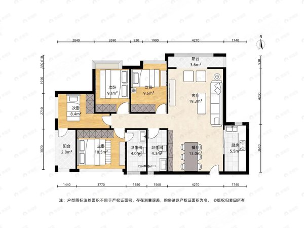 正祥林语墅户型图图片