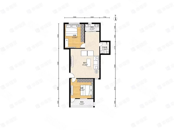 【多图】福晟朝阳壹品a区,六一南路租房,整租 朝阳