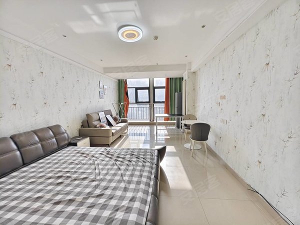 包头昆都仑包百都市豪庭(商住楼)都市豪庭公寓 精装修   一室一厅 家具家电齐全 拎包入住出租房源真实图片