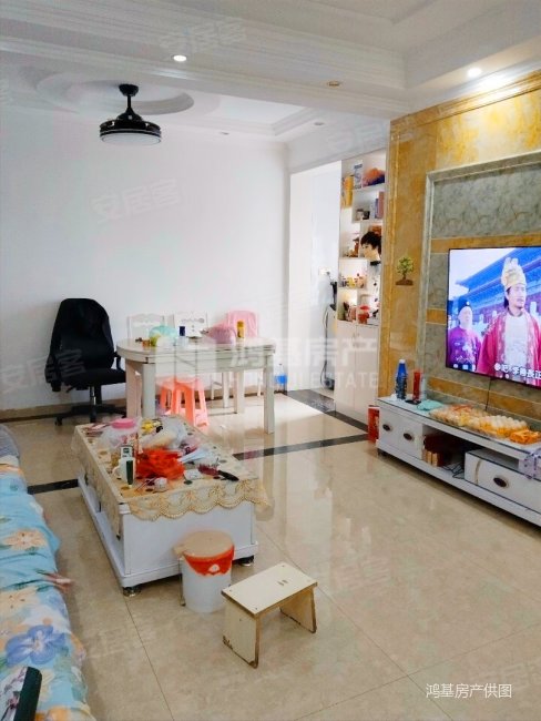 好楼层采光充足精装修三房可直接拎包入住,汇仁阳光花园二手房,66万,3