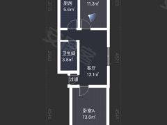 北京朝阳双井西大望路65号院 2室1厅1卫出租房源真实图片