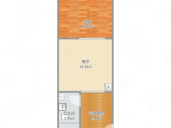 上海静安彭浦共和国际商务广场1号线地铁口 彭浦新村 民用水电 家具齐全 押一付一 拎包住出租房源真实图片