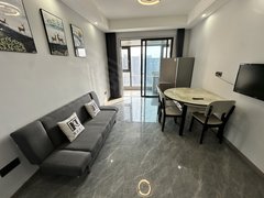 瑞安安阳瑞安商城中央公园，朝南两室出租2800每月装修拎包入住，双阳台东边套出租房源真实图片