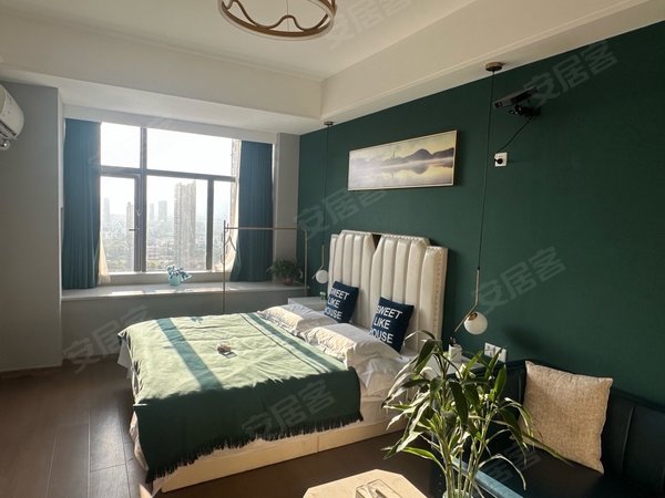 湖州吴兴仁皇山吾悦广场出租香悦华府(吾悦广场楼上)单身公寓,精装