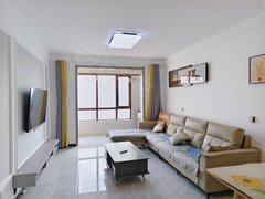 巨野巨野城区巨野市区蓝博湾电梯中等装修，家具家电齐全，拎包入住。出租房源真实图片