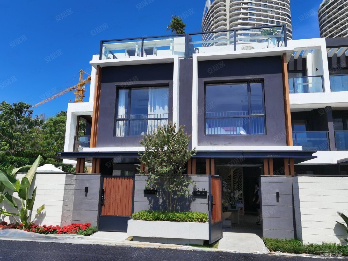 海景别墅推荐!九铭屿海二期海边小院,精装交付,使用面积超高