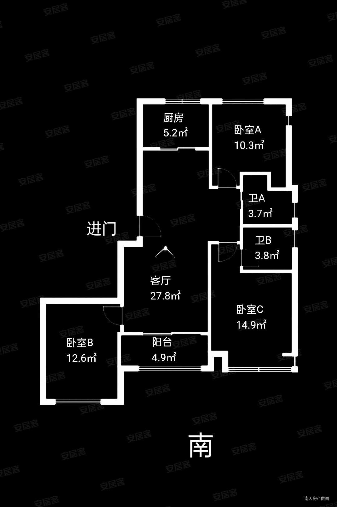 全新精装修荣安香园一期电梯房板楼交通便捷
