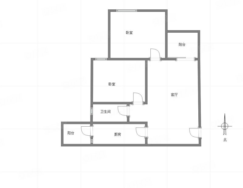 恒大未来城四街区2室2厅1卫73㎡东56万