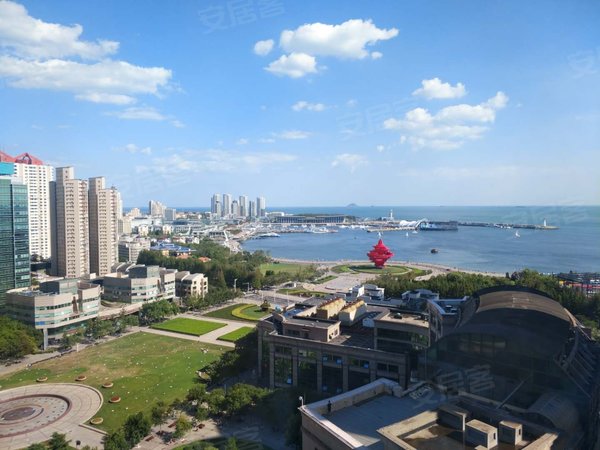 青岛市南五四广场颐和国际颐和国际海景房急租 可民宿 紧邻万象城五四