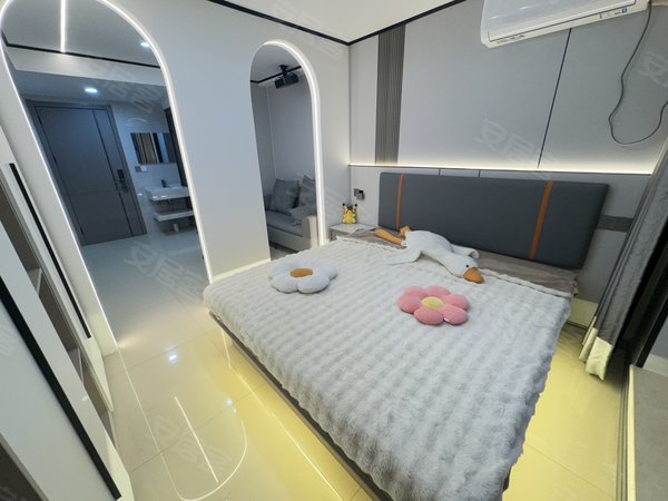 金华东阳东阳江北金家小区899起租总部附近 全屋智能带投影 电梯好停车 随时看房出租房源真实图片