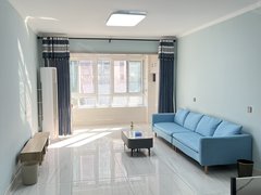 新沂新华路新沂人民公园有车位 星河湾精装修两室两厅一卫 1600月包物业随时看房出租房源真实图片