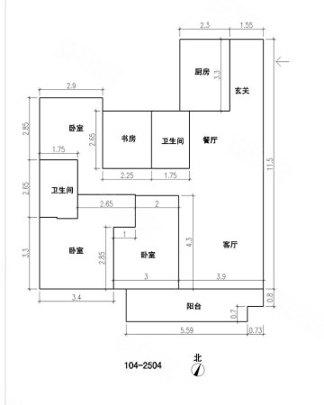 新城玖珑湖4室2厅2卫138.81㎡南189万