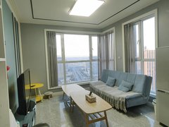 三门峡陕州陕县城区南站黄河医院梦乐城旁，一居室复式楼拎包入住，1300元月出租房源真实图片