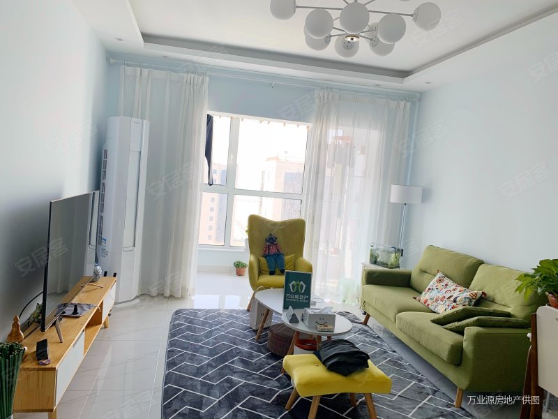 高楼层视野好 正南朝向,瞰海轩二手房,65万,2室1厅,1卫,92平米-天津