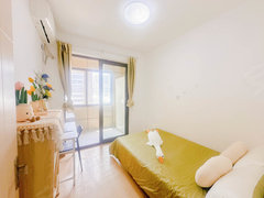 南京浦口江浦街道十号线万汇城精装主卧阳台房 可月付 地铁直达奥体 新城科技城出租房源真实图片