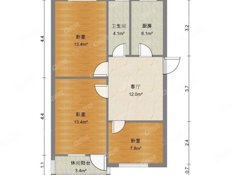 77平110万华泰小区和平路三十八本位子在