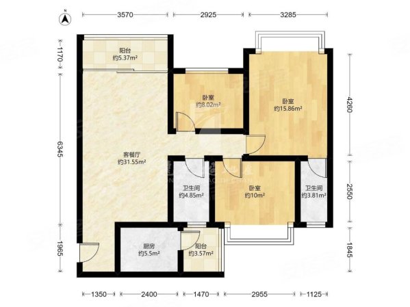 滕州顺德花园户型图图片