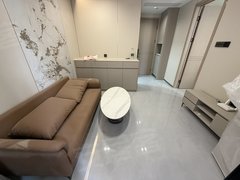 深圳宝安固戍一号线固戍地铁站 全屋定制一房一厅 独立阳台民水民电直达南山出租房源真实图片