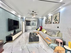 漯河源汇源汇城区西城区 月弯湖旁精装三室 家具家电齐全 主卧有衣帽间 实拍图出租房源真实图片