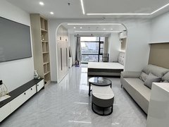 湘潭雨湖基建营大洋百货！精装朝江一居室，家电齐全可押一付一包物业 有钥匙出租房源真实图片