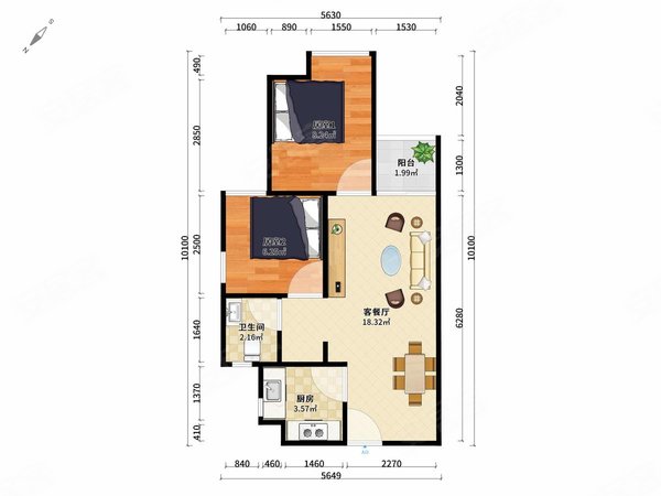 深圳龙华深圳北站龙悦居四期龙华深圳北大社区精装两房南北通透业主