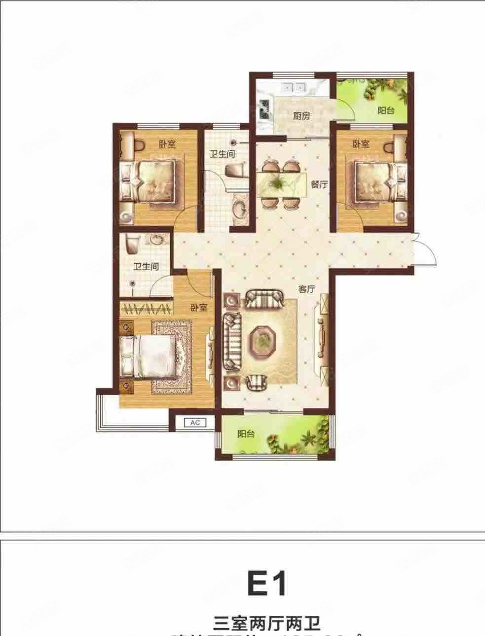 金沙如意府低容积近医院南北通透满二电梯房