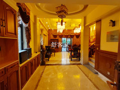 中式 客厅 联排 端户 七个车位 花园200平  五个卧室