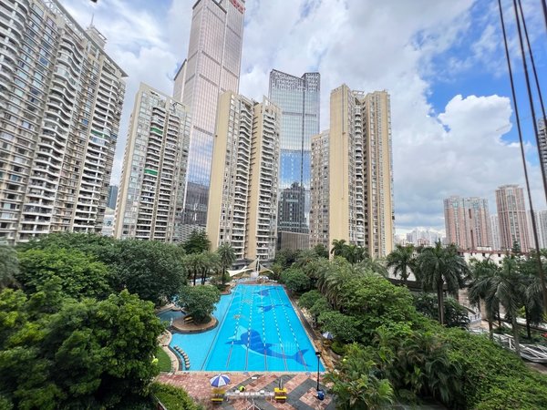 深圳福田购物公园星河国际花园星河国际花园,精装三房,拎包入住,随时