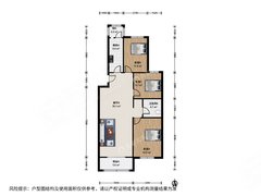北京大兴旧宫旧宫北里 3室2厅1卫出租房源真实图片