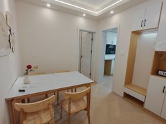 上海松江九亭富顿街区 奶油风 一室一厅 双灶燃气 全明通风好 一级家电出租房源真实图片