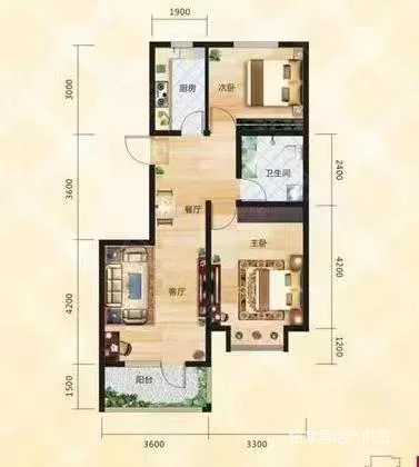 香溪悦府2室2厅1卫94.6㎡南37万