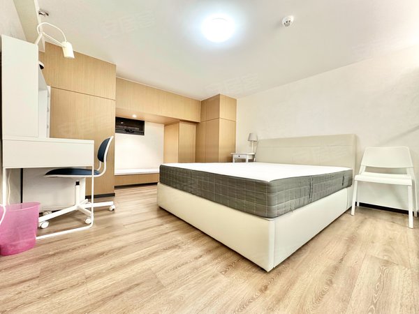 深圳龙华梅林关口新彩苑(商住楼)新彩苑精装复式公寓一室 带家电 实图