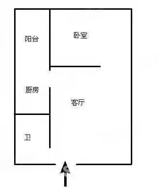 上海松江车墩松南城善德苑善德苑精装一房原始厨卫温馨小家燃气做饭民